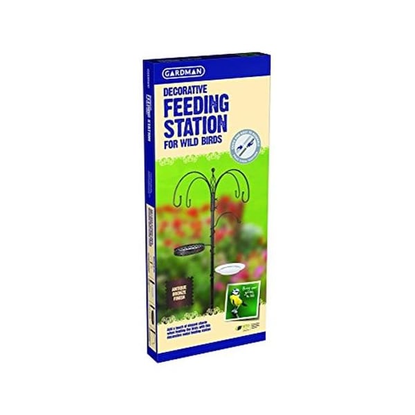 Gardman Usa Gardman USA BA09714 89 in. Bird Feeding Station Antique Bronze BA09714 - main